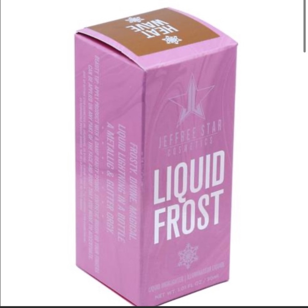 NIB Jeffree Star Liquid Frost Heat Wave